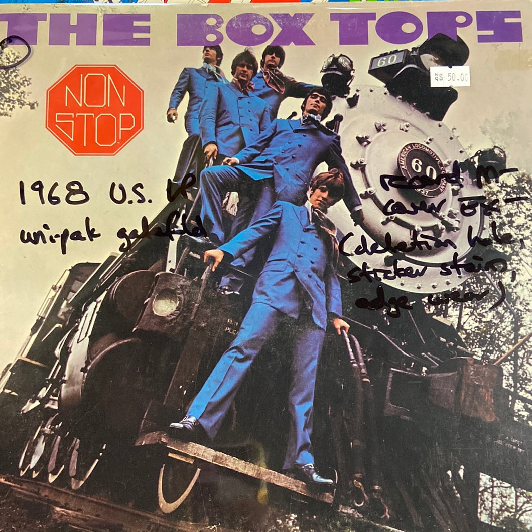 BOX TOPS - NONSTOP (USED VINYL 1968 U.S. M-/EX-)