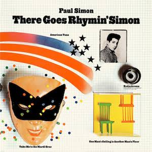 PAUL SIMON - THERE GOES RHYMIN' SIMON VINYL