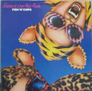 EDDIE AND THE HOT RODS - FISH 'N' CHIPS (USED VINYL 1980 CANADIAN M-/M-)