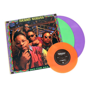 BRAND NUBIAN - ONE FOR ALL 30TH ANNIVERSARY (INDIE STORE EXCLUSIVE) (COLOURED) (2LP+7") VINYL