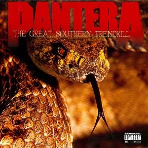 PANTERA - THE GREAT SOUTHERN TRENDKILL (WHITE AND SANDBLASTED ORANGE MARBLE COLOURED) VINYL