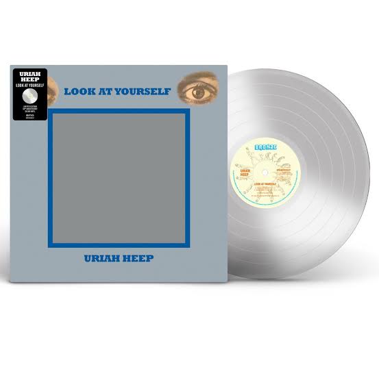 URIAH HEEP - LOOK AT YOURSELF 50TH ANNIVERSARY (CLEAR COLOURED) VINYL