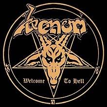 VENOM - WELCOME TO HELL 40TH ANNIVERSARY (SPLATTER COLOURED) VINYL