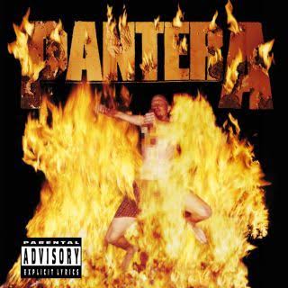 PANTERA - REINVENTING THE STEEL (WHITE AND SOUTHERN FLAME YELLOW MARBLE COLOURED) VINYL
