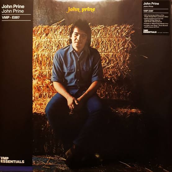 JOHN PRINE - JOHN PRINE (VMP ESSENTIALS EDITION) (ORANGE MARBLE COLOURED) VINYL