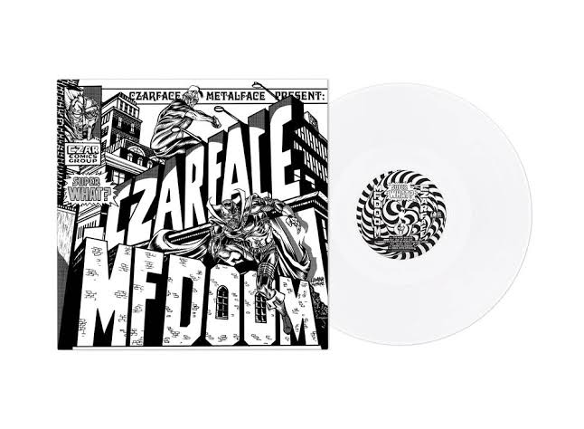CZARFACE AND MF DOOM - SUPER WHAT? (WHITE COLOURED) VINYL