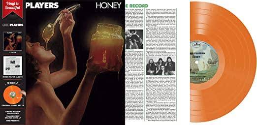 OHIO PLAYERS - HONEY (ORANGE COLOURED) VINYL