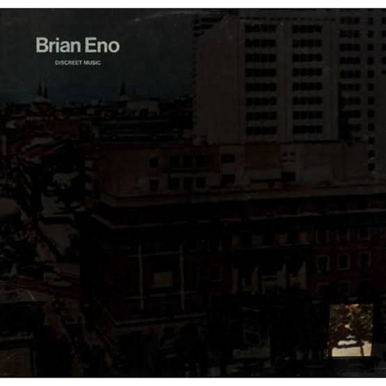 BRIAN ENO - DISCREET MUSIC VINYL
