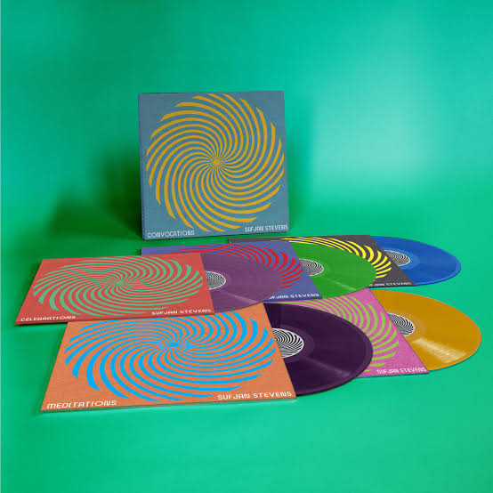 SUFJAN STEVENS - CONVOCATIONS (5LP) (COLOURED) VINYL BOX SET