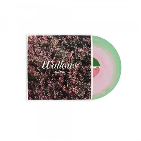 WALLOWS - SPRING (PINK AND GREEN COLOURED) (EP) VINYL