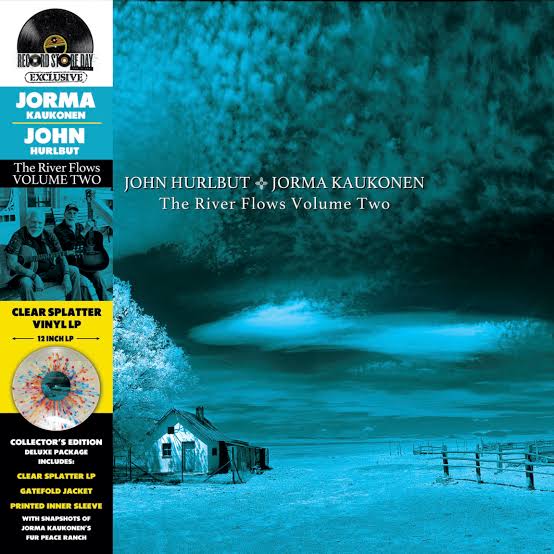 JORMA KAUKONEN & JOHN HURLBUT - THE RIVER FLOWS VOL.2 (COLOURED) VINYL RSD 2021