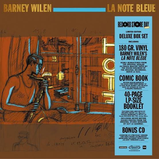 BARNEY WILEN - LA NOTE BLEUE (LP + CD) VINYL RSD 2021