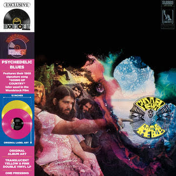 CANNED HEAT - LIVING THE BLUES (YELLOW AND PINK COLOURED) (2LP) VINYL RSD 2021