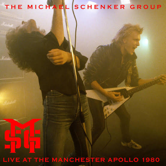 MICHAEL SCHENKER GROUP - LIVE AT THR MANCHESTER APOLLO 1980 (RED COLOURED) (2LP) VINYL RSD 2021