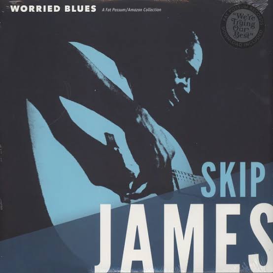 SKIP JAMES - WORRIED BLUES VINYL