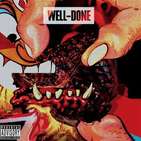 ACTION BRONSON & STATIK SELEKTAH - WELL DONE (ORANGE/WHITE COLOURED) VINYL