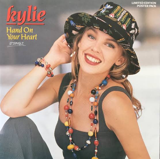 KYLIE MINOGUE - HAND ON YOUR HEART (1989 AUS 12