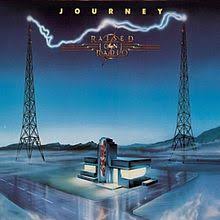 JOURNEY - RAISED ON RADIO (USED VINYL 1986 JAPAN M- M-)