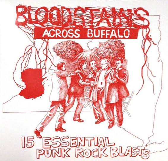 VARIOUS ARTISTS - BLOODSTAINS - ACROSS BUFFALO VINYL
