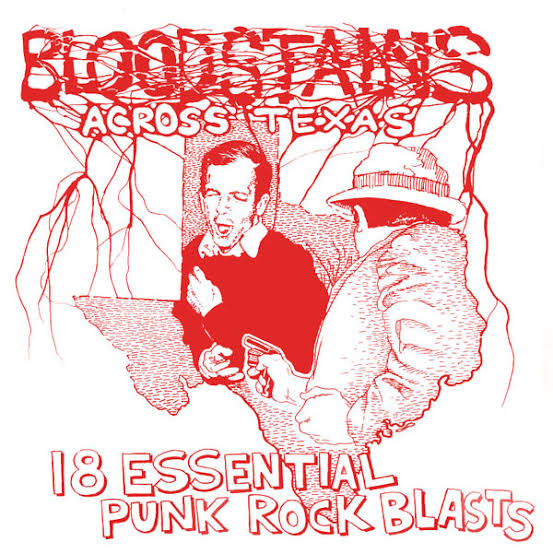 VARIOUS ARTISTS - BLOODSTAINS ACROSS TEXAS VINYL