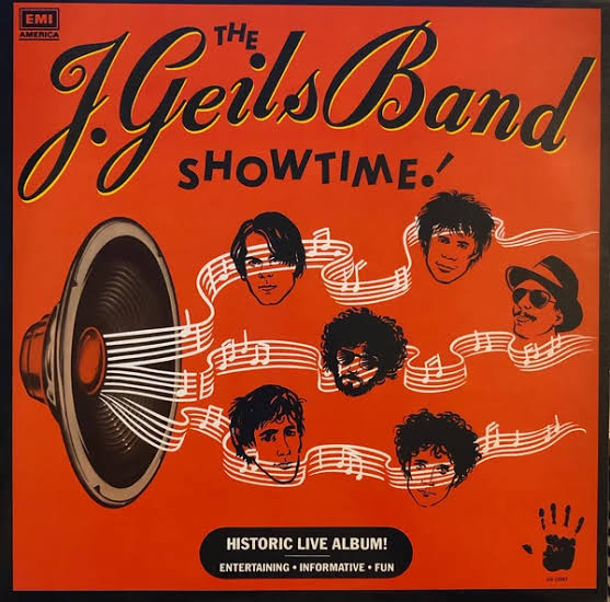 J. GEILS BAND - SHOWTIME VINYL