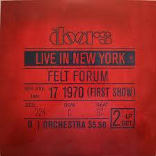 DOORS - LIVE IN NEW YORK (2LP) VINYL