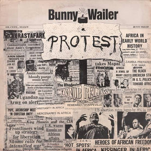 BUNNY WAILER - PROTEST (USED VINYL 2002 EURO M- /EX+)
