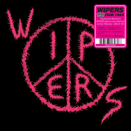 WIPERS - TOUR 1984 (COLOURED) VINYL