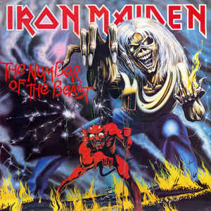 IRON MAIDEN - THE NUMBER OF THE BEAST VINYL