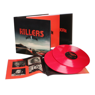 KILLERS - BATTLE BORN (RED COLOURED) (2LP) VINYL