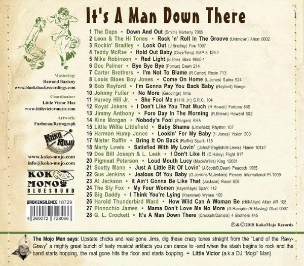 VARIOUS - IT'S A MAN DOWN THERE: WAITING FOR BETTER TIMES CD