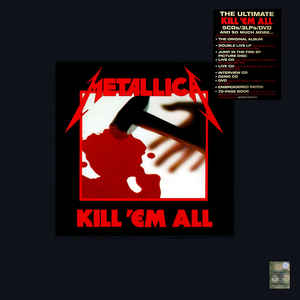 METALLICA - KILL 'EM ALL (3LP/12" PICTURE DISC/5CD/DVD) VINYL BOX SET