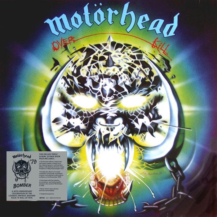 MOTÖRHEAD - OVERKILL DELUX (3LP) VINYL SET