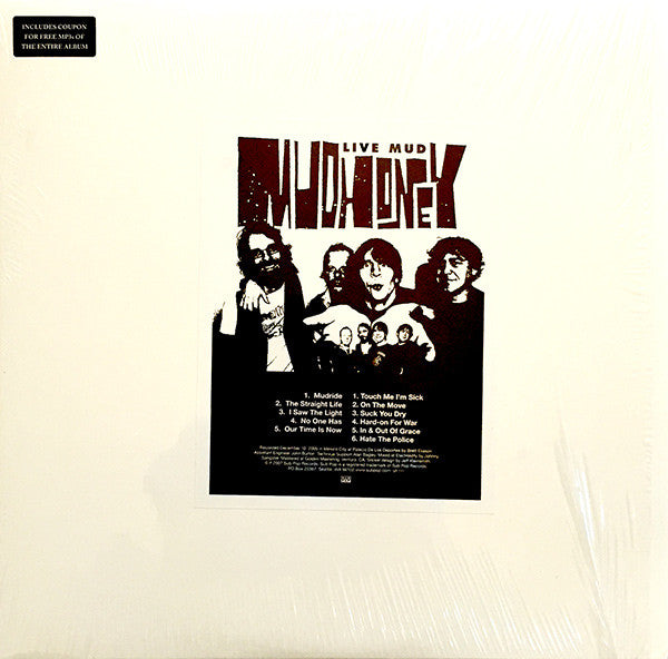 MUDHONEY - LIVE MUD VINYL