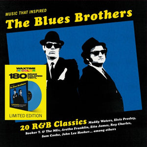VARIOUS ARTISTS - MUSIC THAT INSPIRED THE BLUES BROTHERS (BLUCE COLOURED) VINYL