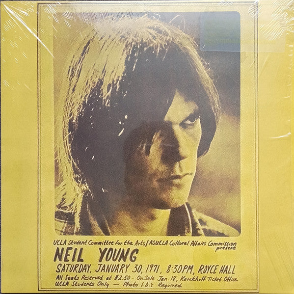 NEIL YOUNG  - ROYCE HALL 1971 VINYL