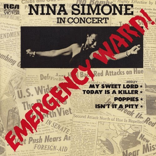 NINA SIMONE - EMERGENCY WARD! NINA SIMONE IN CONCERT VINYL