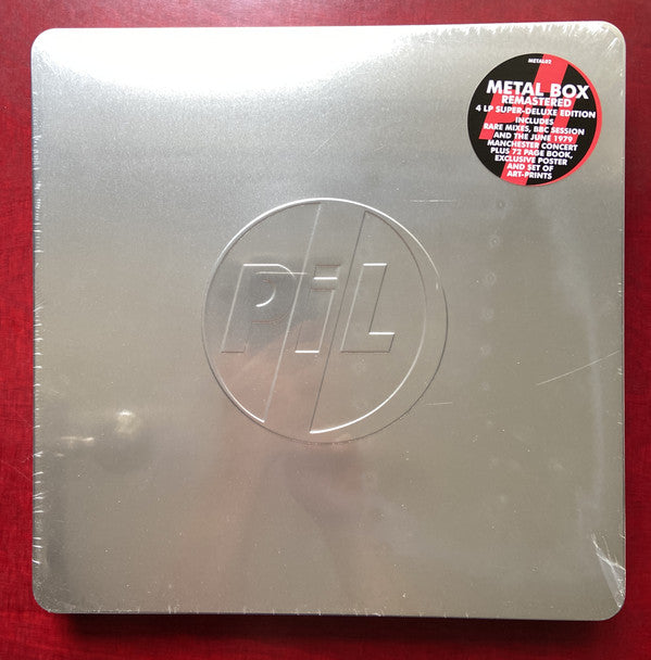 PUBLIC IMAGE LIMITED - METAL BOX (4LP) VINYL BOX SET