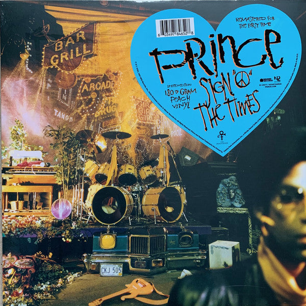 PRINCE - SIGN "O" THE TIMES (PEACH COLOURED 2LP) VINYL