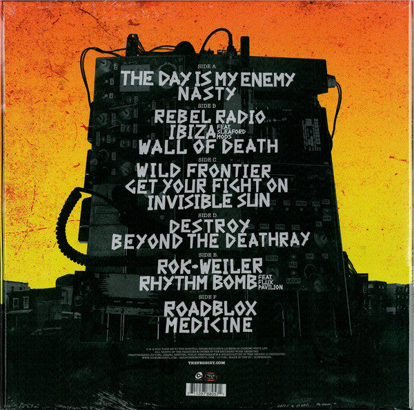 PRODIGY - THE DAY IS MY ENEMY (3LP) VINYL BOX SET