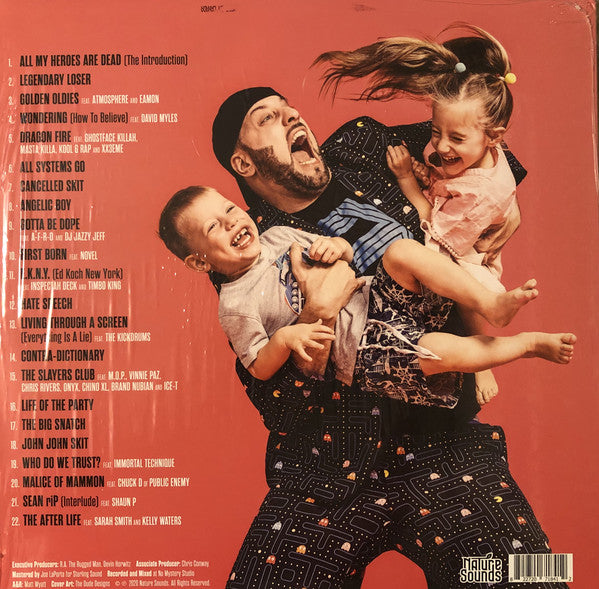 R.A. THE RUGGED MAN - ALL MY HEROES ARE DEAD (3LP) VINYL