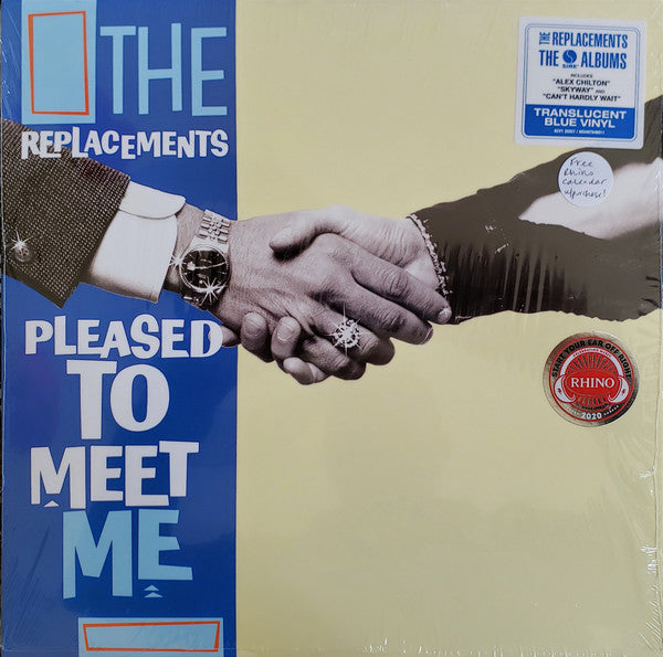 REPLACEMENTS - PLEASED TO MEET ME (COLOURED) VINYL