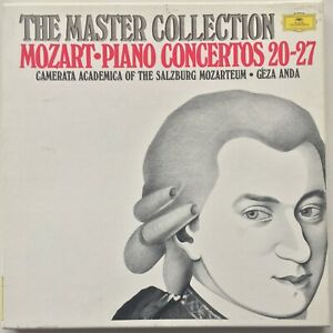 MOZART - THE MASTER COLLECTION - PIANO CONCERTOS 20-27 (4LP) (USED VINYL AUS M-/EX+)