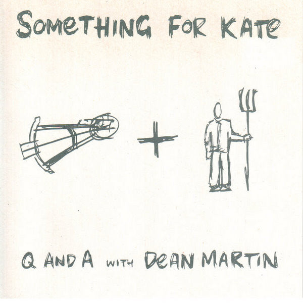 SOMETHING FOR KATE - Q AND A WITH DEAM MARTIN (WHITE COLOURED 2LP) VINYL