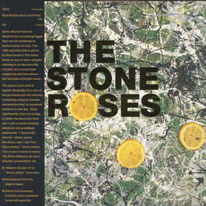 STONE ROSES - SELF TITLED (2LP) VINYL