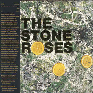 STONE ROSES - THE STONE ROSES (2LP) VINYL