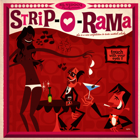 VARIOUS - STRIP-O-RAMA (LP+CD) VINYL