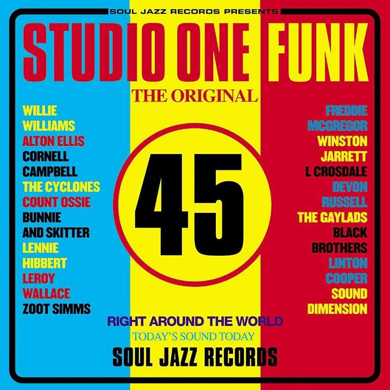 VARIOUS - STUDIO ONE FUNK (2LP) (RED COLOURED) VINYL