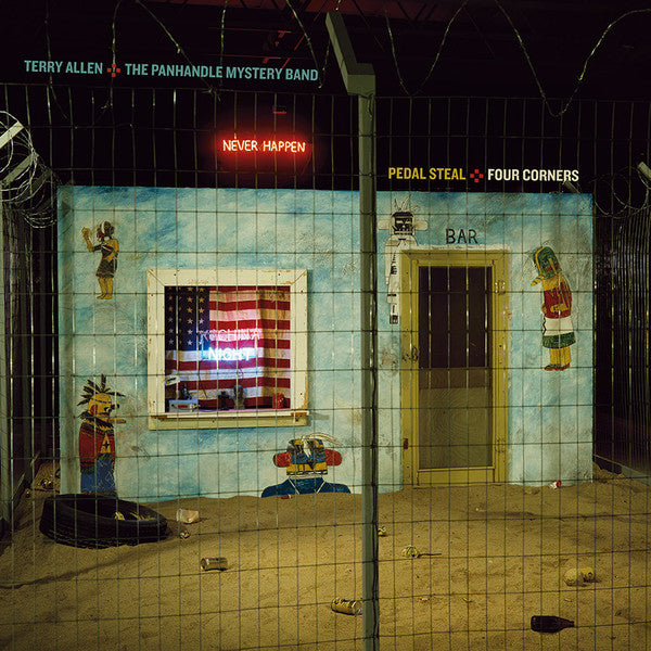 TERRY ALLEN & THE PANHANDLE MYSTERY BAND - PEDAL STEEL & FOUR CORNERS (LP + 3CD) VINYL/CD