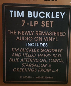 TIM BUCKLEY - THE COMPLETE ALBUM COLLECTION (7LP) VINYL BOX SET